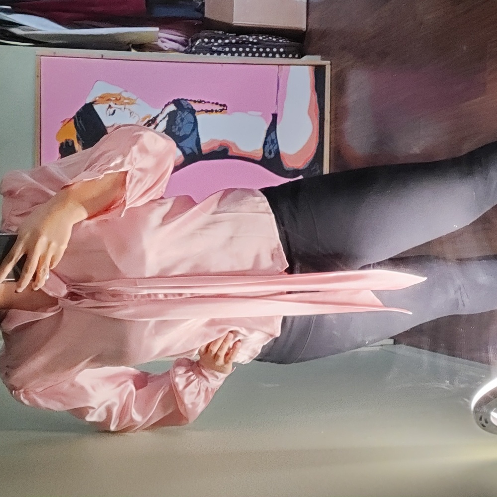 Vintage Gianna Silky dress shirt